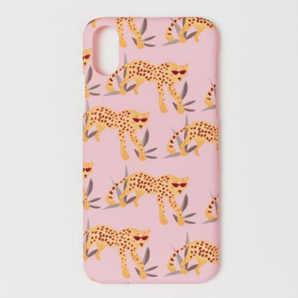 Divided pink iPhone X case